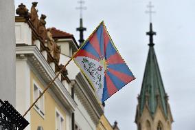 Tibetan flag, Tibetan Uprising Day