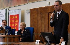 MADELEINE ALBRIGHTOVA, ZDENEK HRIB