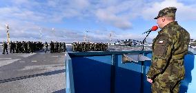 roll call ceremony on the occasion of 20th anniversary of the Czech Republic's joining NATO