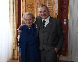 Jaroslav Kubera, Madeleine Albright