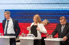 Bela Bugar, Zuzana Caputova, Stefan Harabin