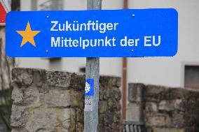 Gadheim, future geodetic centre of European Union  after BREXIT