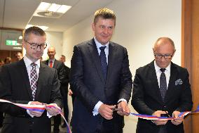 Ivo Losman, Tomas Petricek, Libor Secka, Czech general consulate in Manchester