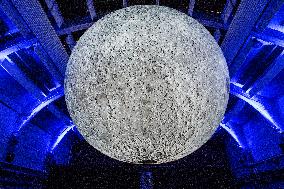 Exact giant model of the Moon, BLIK BLIK Festival