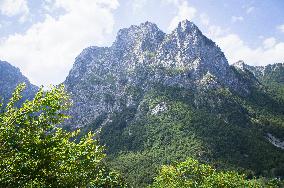 Prokletije National park, Mountains