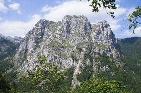 Prokletije National park, Mountains
