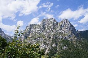 Prokletije National park, Mountains