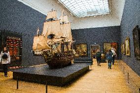 Netherlands, All Rembrandts, Rijksmuseum, Euridice ship model