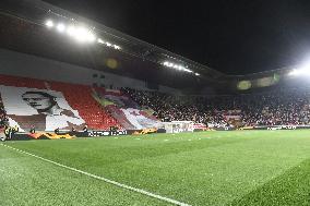 Slavia stadium Prague, UEFA punishment