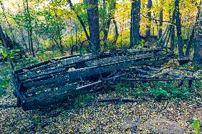 Chernobyl zone, restricted territory, radar system DUGA