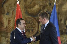 Ivica Dacic, Tomas Petricek