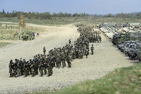 The Czech Lizzard 2019 military exercise, 71st mechanised battalion, Very High Readiness Joint Task Force (VJFT)