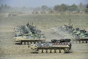 The Czech Lizzard 2019 military exercise, 71st mechanised battalion, Very High Readiness Joint Task Force (VJFT), infantry fighting vehicle