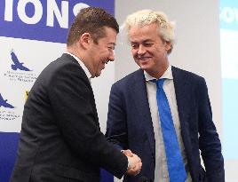 Tomio Okamura, Geert Wilders