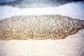 woodblock, printing, stamp, printer