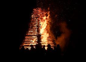 Walpurgis Night - Burning of the Witches, bonfires, bonfire