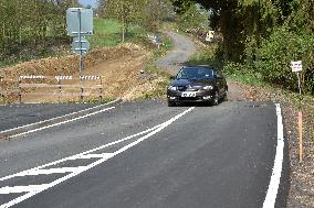 cross-border road connection, Plesna, Bad Brambach