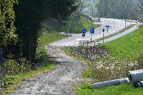 cross-border road connection, Plesna, Bad Brambach