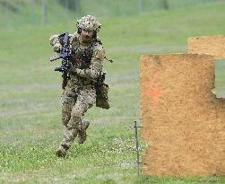 presentation of the 601st special force group, Hamry training base