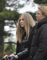 Denisa Suralova, wife, the funeral of Czech footballer Josef Sural