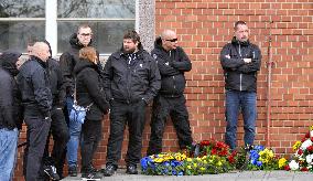 The funeral of Czech footballer Josef Sural