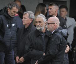 The funeral of Czech footballer Josef Sural