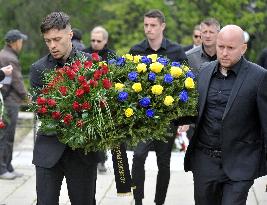 Vaclav Kadlec, The funeral of Czech footballer Josef Sural