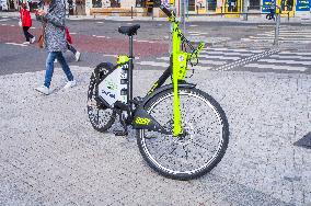 Ride ekologicky SKANSKA, E-BIKE, freebike, shared bike