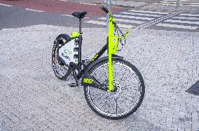 Ride ekologicky SKANSKA, E-BIKE, freebike, shared bike