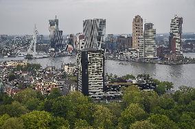 Rotterdam, view, observation tower Euromast