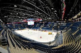 Ondrej Nepela Arena in Bratislava, 2019 IIHF World Championship, ice resurfacer