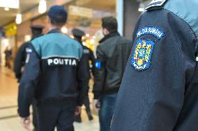 Mixed police patrols, Czech, Slovak, Polish, Bulgarian, Romanian officers