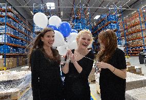 Swiss logistic company Panalpina opens its second industrial building, ceremonial opening