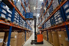 Swiss logistic company Panalpina opens its second industrial building, ceremonial opening