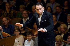 Ben Glassberg, conductor, Prague Spring Festival