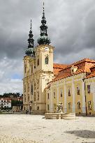 the Basilica of Assumption of Mary and Sts. Cyril and Methodius, Velehrad Monastery