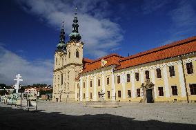 the Basilica of Assumption of Mary and Sts. Cyril and Methodius, Velehrad Monastery