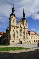 the Basilica of Assumption of Mary and Sts. Cyril and Methodius, Velehrad Monastery