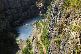 Big America, Czech Grand Canyon, quarry, limestone, lake