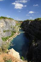 Big America, Czech Grand Canyon, quarry, limestone, lake