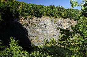 Little America, Czech Canyon, quarry, limestone, lake