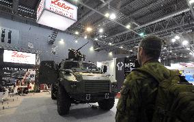 Zetor Gerlach armoured fighting vehicle, international trade fair of defence and security technology IDET