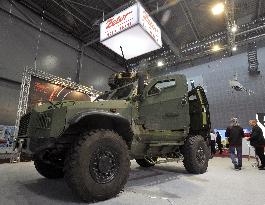 Zetor Gerlach armoured fighting vehicle, international trade fair of defence and security technology IDET