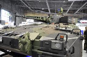 Puma infantry fighting vehicle, international trade fair of defence and security technology IDET