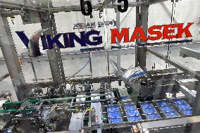 Viking Masek company new production plant