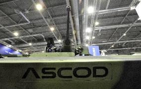 ASCOD fighting vehicle, international trade fair of defence and security technology IDET