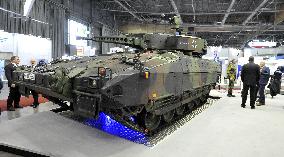 Puma infantry fighting vehicle, international trade fair of defence and security technology IDET