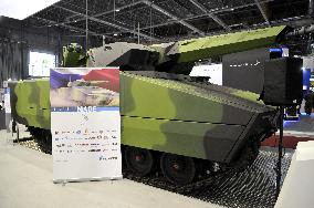 Lynx KF41 infantry fighting vehicle, international trade fair of defence and security technology IDET