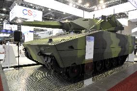 Lynx KF41 infantry fighting vehicle, international trade fair of defence and security technology IDET