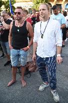 demonstration for Justice Minister Marie Benesova's resignation in Prague, Jan Tuna, Tomas Klus